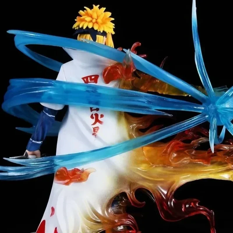 Figura de acción de Anime Naruto, figuras de Namikaze Minato, figura Gk, decoración de Rasengan, modelo coleccionable de Pvc, juguetes para niños, regalo
