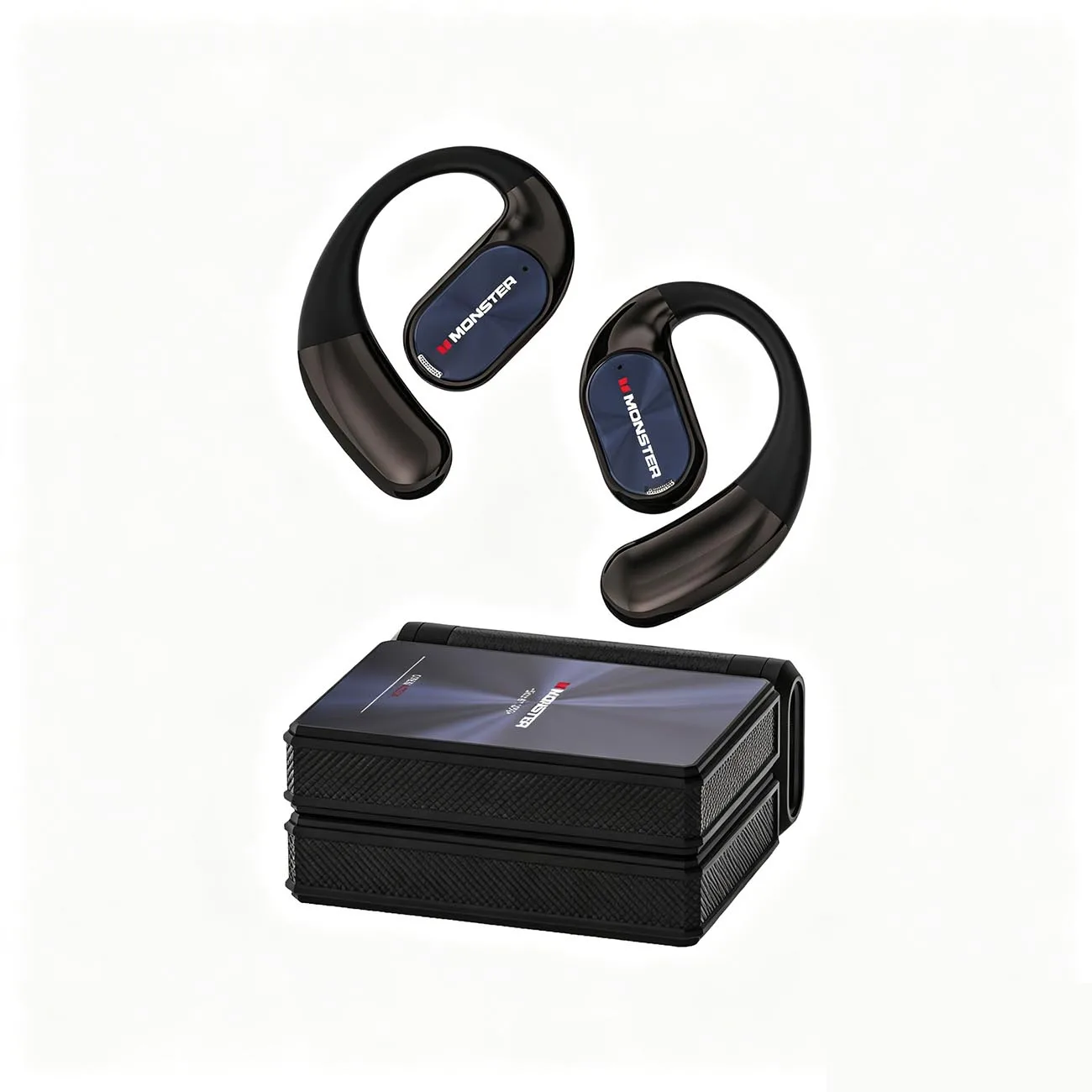 Monster AC530 Open Ear Bluetooth 6.0 Headphone Foldable Wireless Sport Earphone IPX5 Waterproof
