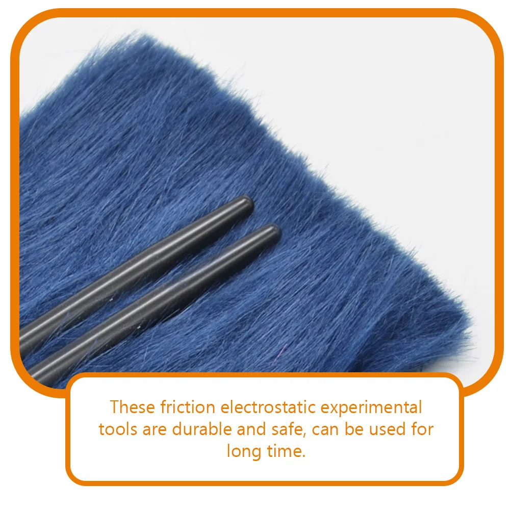 

1 set Friction Electrostatic Experiment Tools Student Use Static Electricity Equipment Physical Teaching Kit Science Supplies