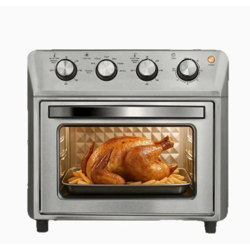 26L Commercial Smart Microwave Oven Combo, Benchtop Air Fryer Oven for Restaurant with Rack