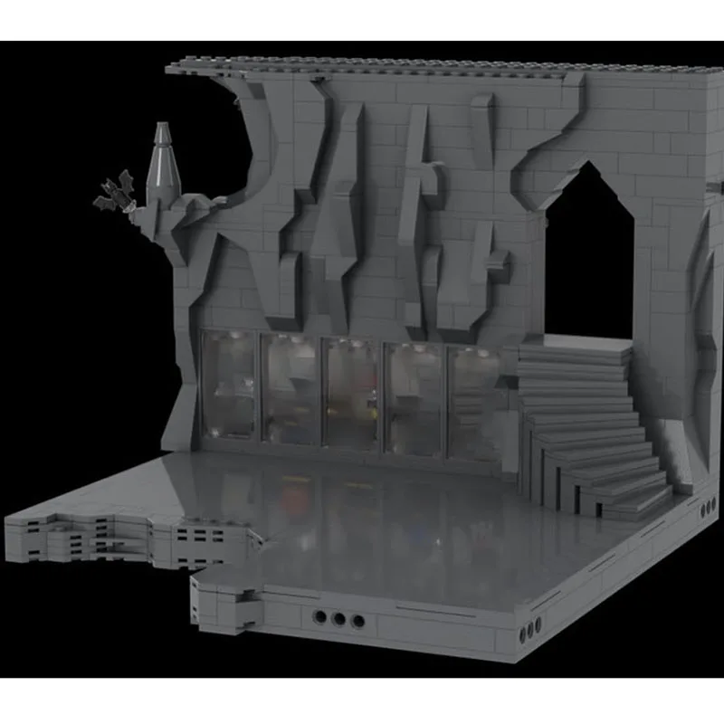 Beroemde filmserie Moc Bouwstenen Modulaire kleding Display Model Technologie Blokken Kerst DIY Speelgoed Constructiegeschenken