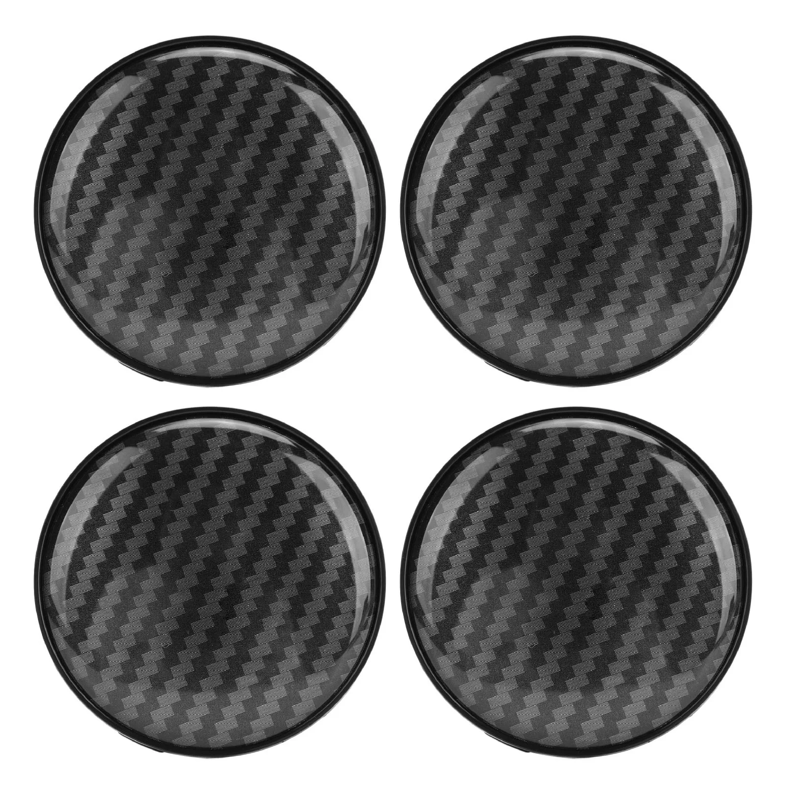

68mm Carbon Fiber Pattern Wheel Center Hub Cover for Vehicle Rims