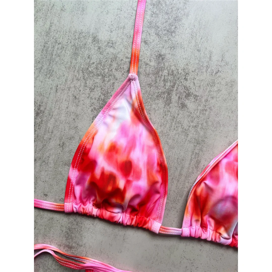 Sexy Extreme String Mini Micro Tanga Bikini Damen Bademode Zweiteiliger Bikini Badeanzug Badebekleidung Schwimmen V8471 – Detail 8
