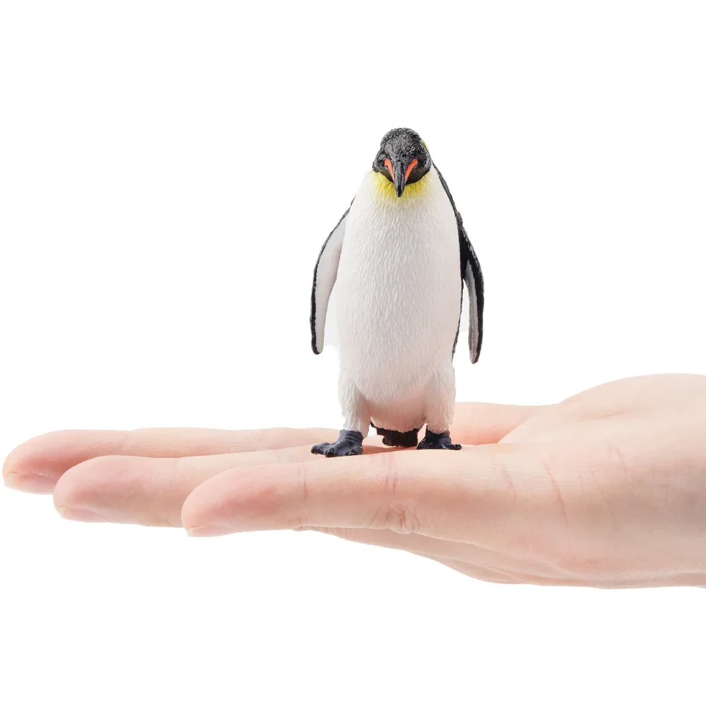 

Toymany Simulation Emperor Penguin Polar Animal Model Cake Toppers for Kids Children Gift Mini Collectible Figurines