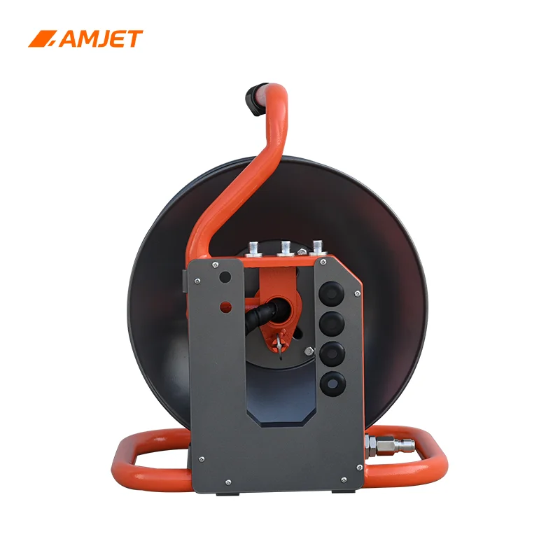 Industrial Sewer Jetting Reel Built for High Pressure Jetting Operations Compatible