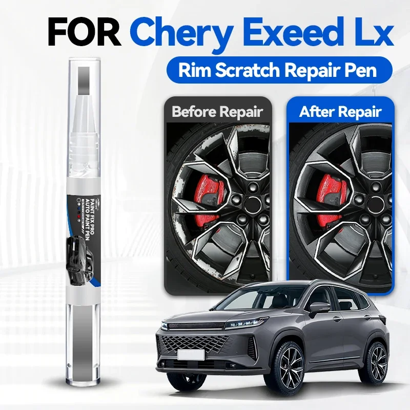 

Карандаш для подкраски автомобиля Chery Exeed LX, средство для ремонта царапин, аксессуар для самостоятельного ремонта авто, черный цвет