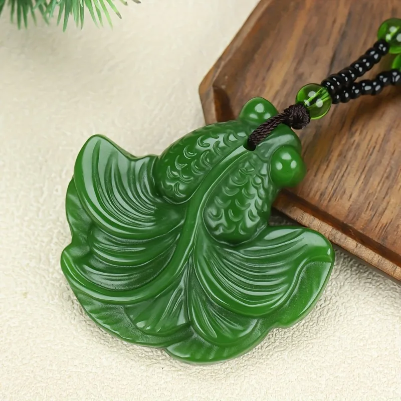 

Подвеска в виде карпа из натурального камня, изысканные модные и универсальные аксессуары для подвесок