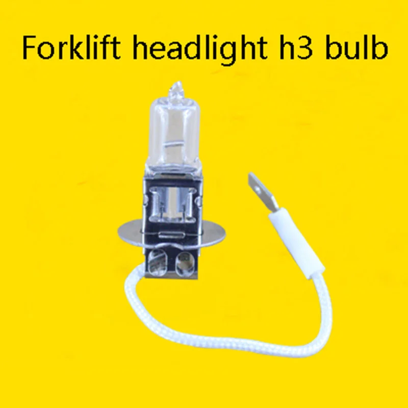 

1PC New Forklift Headlight Lamp Beads Headlamp Light Bulb h3 Light Bulb 12V/24V