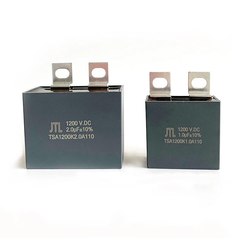 1200V10UF 無誘導フィルムコンデンサ dc フィルタリング igbt 保護ブロックはんだ 23-28 ミリメートル