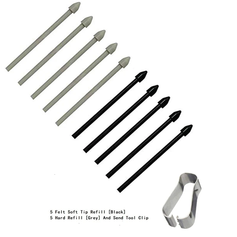 Touch Screen Stylus Refill Soft Head Nib For Samsung S6 S6lite S7 S7fe S8 S22U S21U S23 N10 N20 Refill Accessories