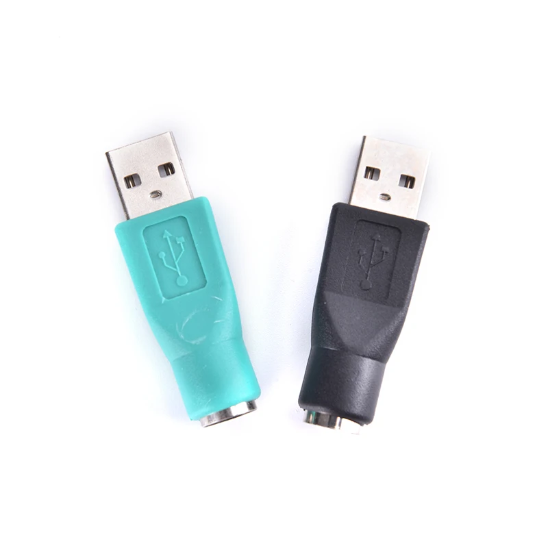 USB Male To PS2 Female 6Pin Adaptor Converter for Adapter PC Laptop Mouse Keyboard