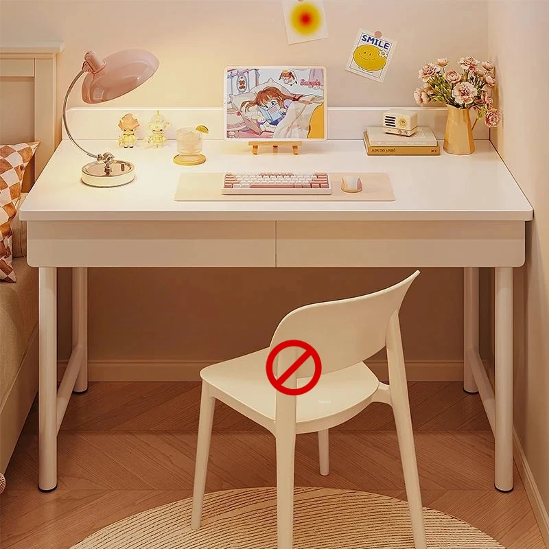 Compact Student Home Office Bedroom Makeup Desk Storage Drawer Space Saving Furniture Modern Computer Desk Easy Assembly Office