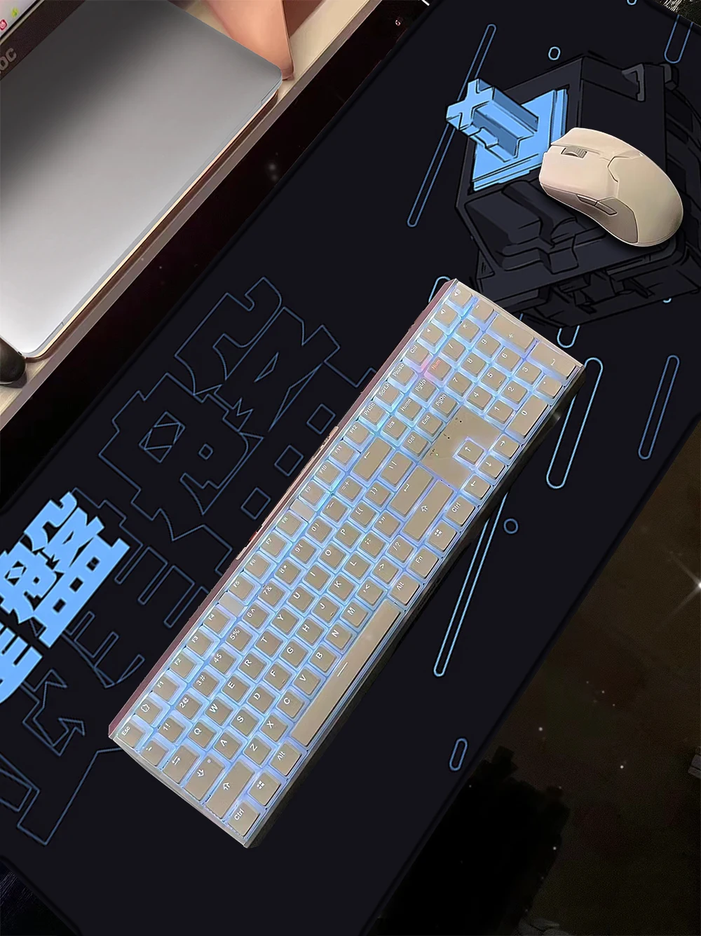 Antislip Rubber Gaming Mouse Pad, Computer Desk Mat, Teclado Switch, Laptop Gamer Room Decoration, XXL, 90x40 Grande Mousepad