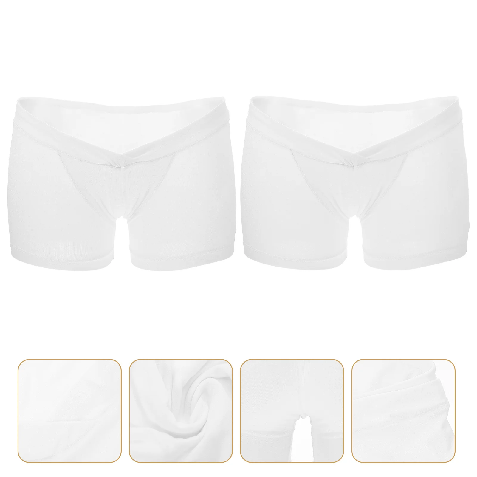 

2 шт. трусики для беременных V-образные послеродовые защитные брюки дышащее легкое удобное нижнее белье для беременных