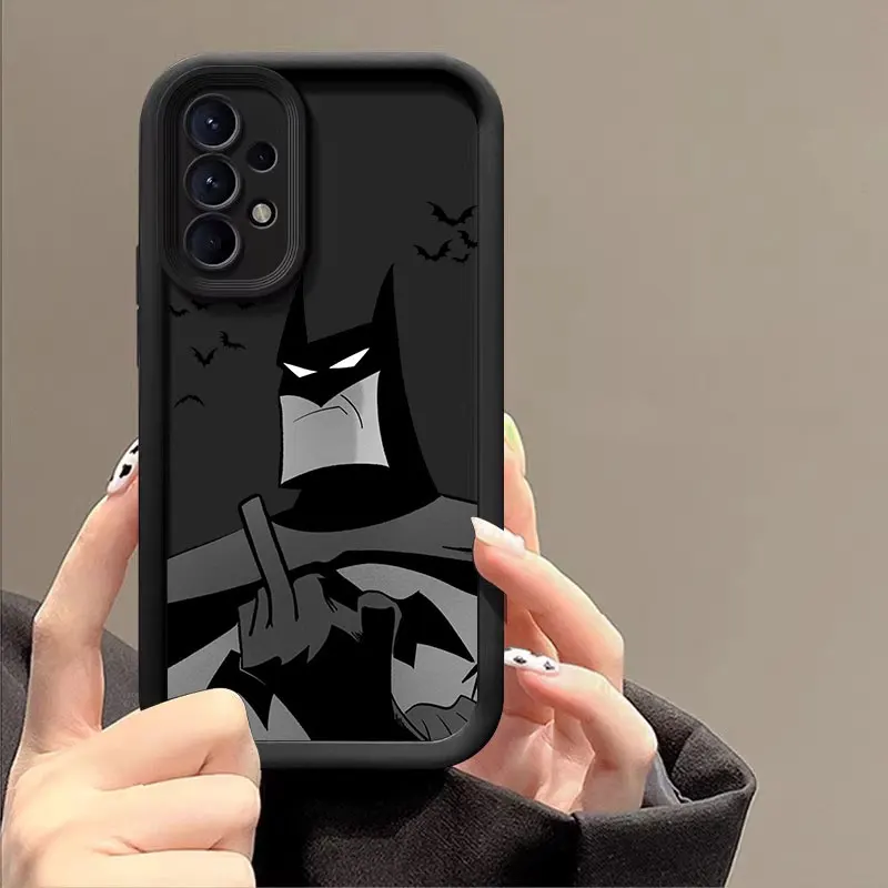 Picture 5: B-Bats-Mans Marvel Bat Case For Samsung Galaxy A57 A56 5G A37 A36 A17 A07 A26 A16 A06 A55 A52 A14 A73 A34 Soft Protective Cover