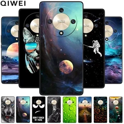 For Honor Magic6 Lite 5G Case Black Silicone TPU Shockproof Soft Covers for Honor Magic 6 Lite Protect Funda Shells Magic6Lite