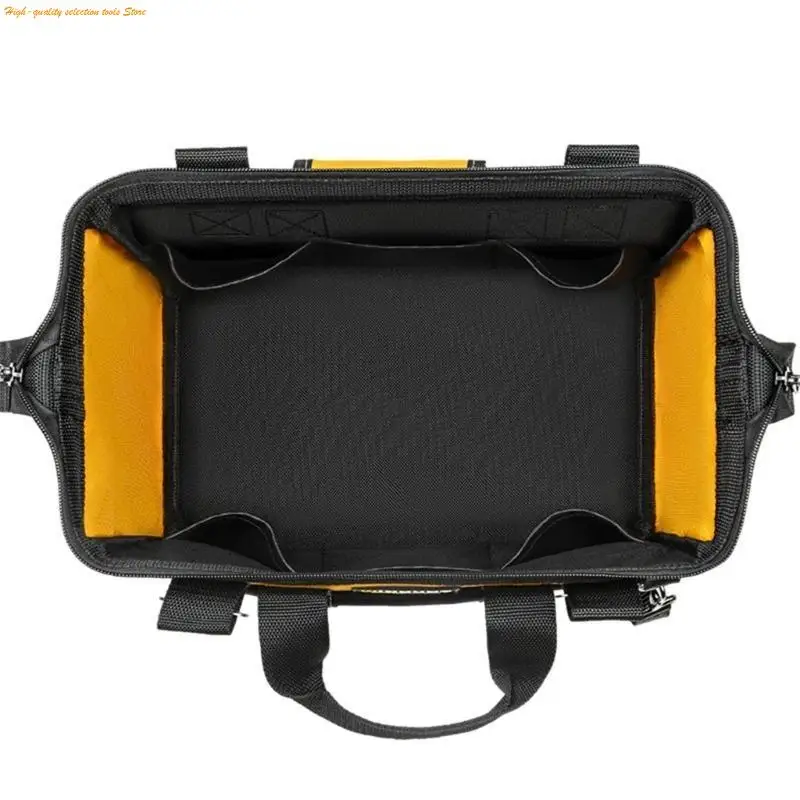 

203F Портативная сумка для инструментов для мужчин, широко открывающаяся сумка-органайзер для хранения инструментов, сумка для