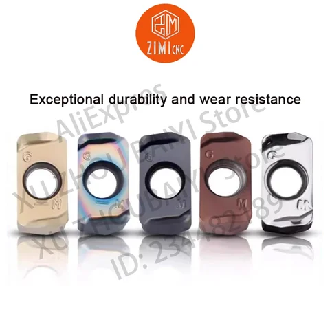 LOGU030310ZER LOGU0303 LOGU030310 ER LOGU 스테인리스강용 양면 고속 밀링 인서트, 다중 코팅