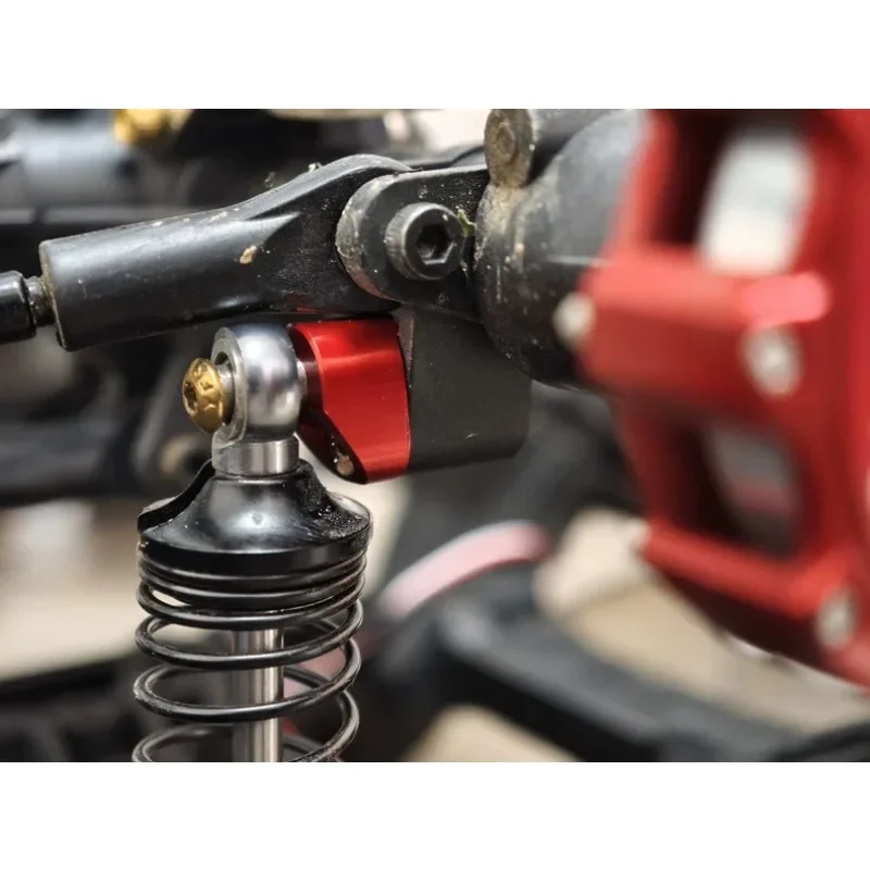 1/8 RC Crawler Low CG Counterweights for KM Bronco Raptor Tank300 F150 CNC 7075 Red Anodized Upgrade Parts