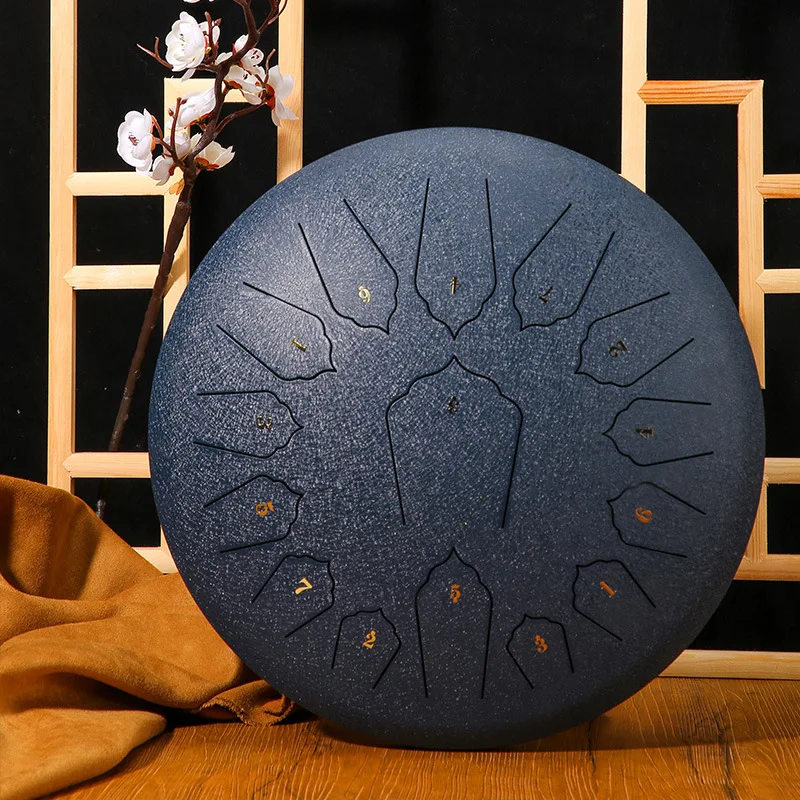 Ethereal Drum 6/10/12/14 inch Forget Worry Steel Tongue Drum 8/11/13/15 tone hand disc percussion instrument