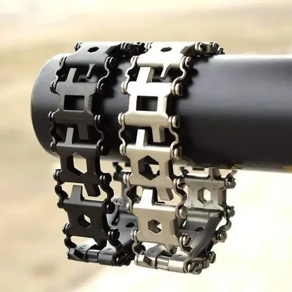 Multifunctional Metal Strap for Apple Watch Ultra 49mm 45mm 41mm 44mm 42mm 40mm Outdoor Bracelet for iWatch 9 8 7 6 5 4 SE Band