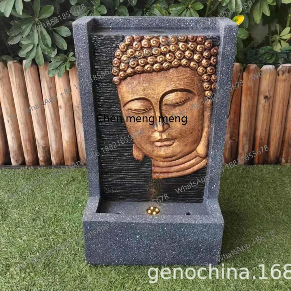 South East Asia Wind Buddha Statue Outdoor Indoor Garden Park Universal Water Landscape Ornament Fountain Ornament
