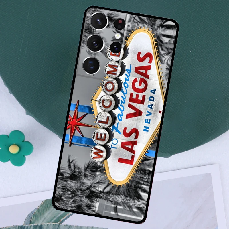 Las Vegas Casino Poker Funda For Samsung Galaxy S23 S24 Ultra S8 S9 S10 S22 Plus S20 S21 FE Note 10 20 Ultra Case