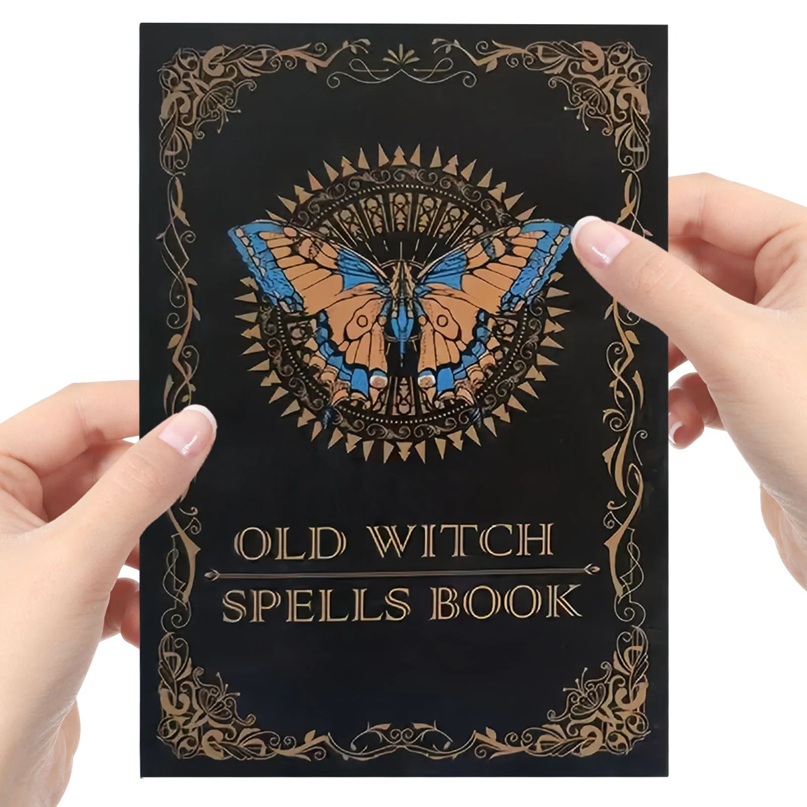 Witchcraft Spell Book Multi-Purpose Mystery Spells Journal Real Spells Notebook Rituals Mystical Witch Supplies