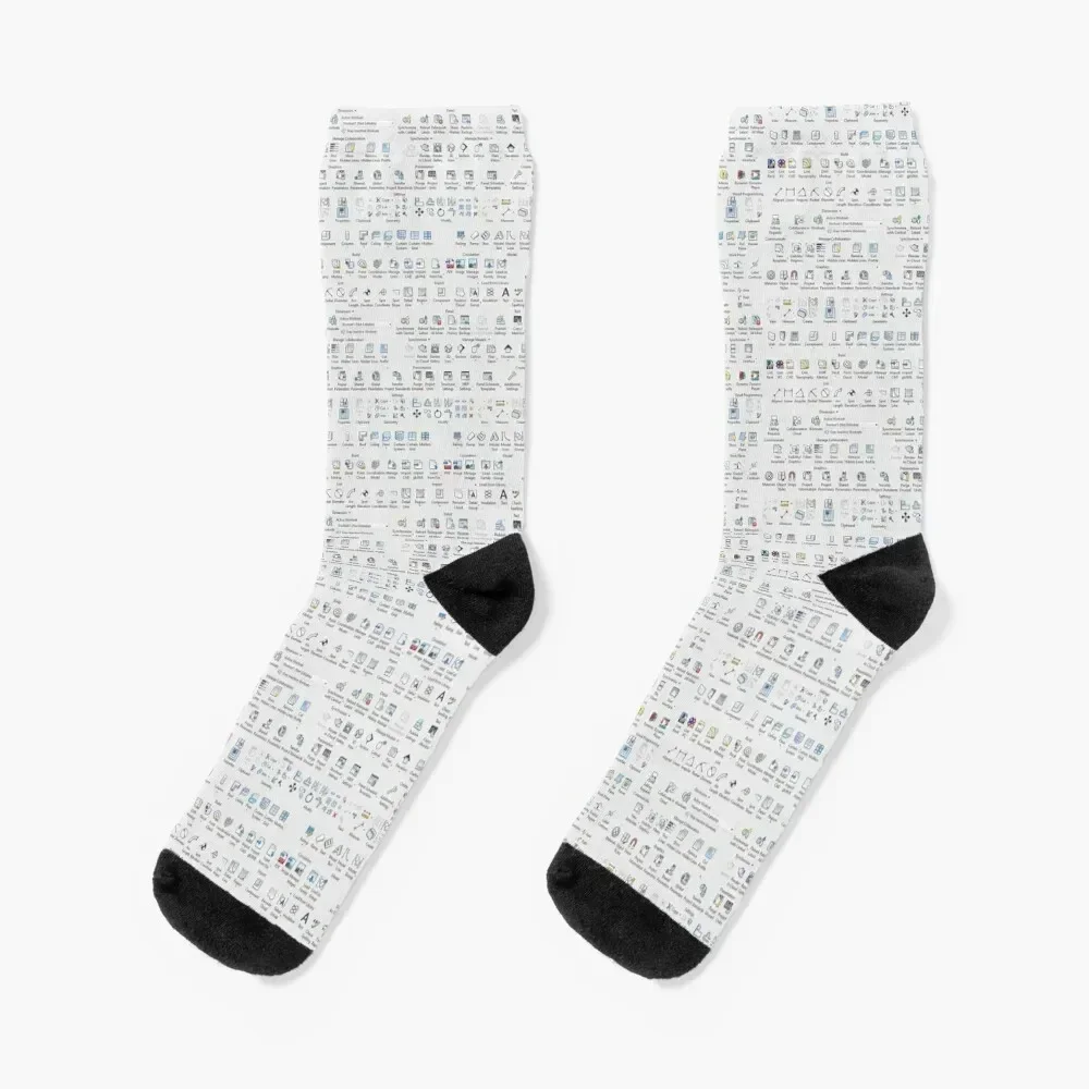 

Revit Ribbon Socks Men's basketball custom sports Man Socks Women's