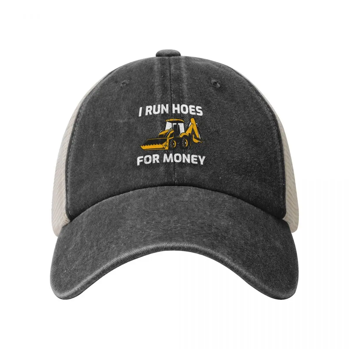 Excavator Backhoe Heavy Equipment Operator Funny Sayings Baseball Cap Luxury Hat Hat Baseball Cap Women Men's