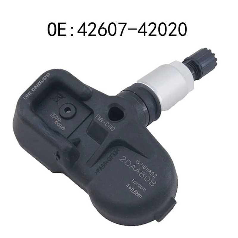 

For Lexus CT RX RC ES GX Is LS Toyota Camry Corolla Car Tire Pressure Sensor 4 Pcs 42607-42020 4260742020