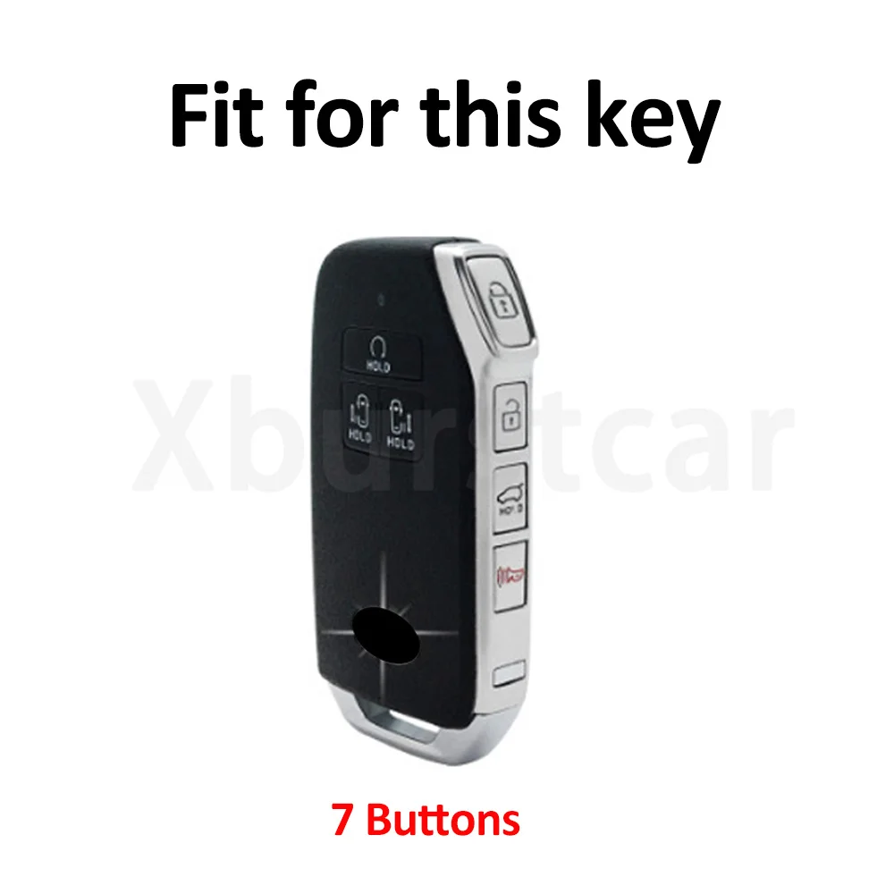 Shell Smart Remote Keyless Car Key Case Cover Holder for Kia Sportage Stinger Sorento Carnival 4 Generation K5 Accessories