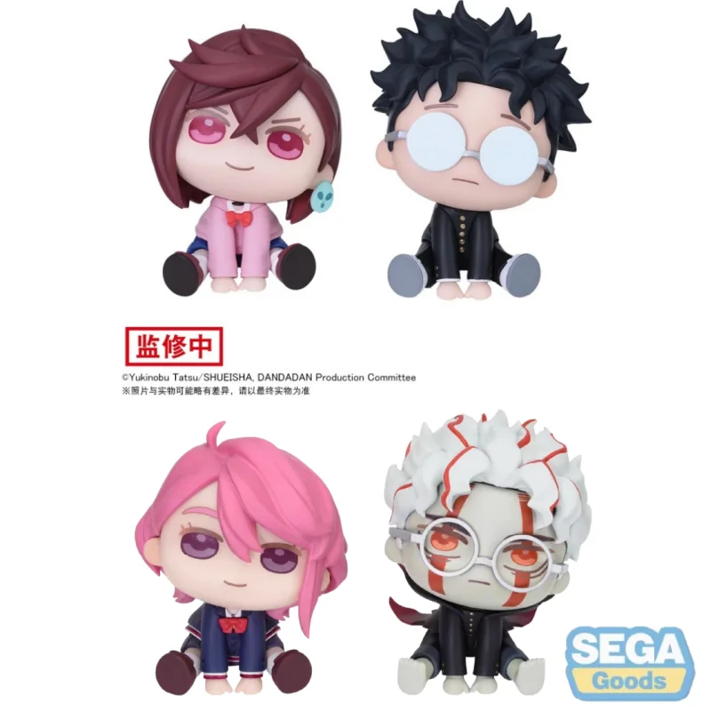 

SEGA подлинная фигурка аниме DAN DA DAN QyuruMe Okarun Momo Shiratori Aira, игрушки для мальчиков и девочек, детский подарок, коллекционный режим