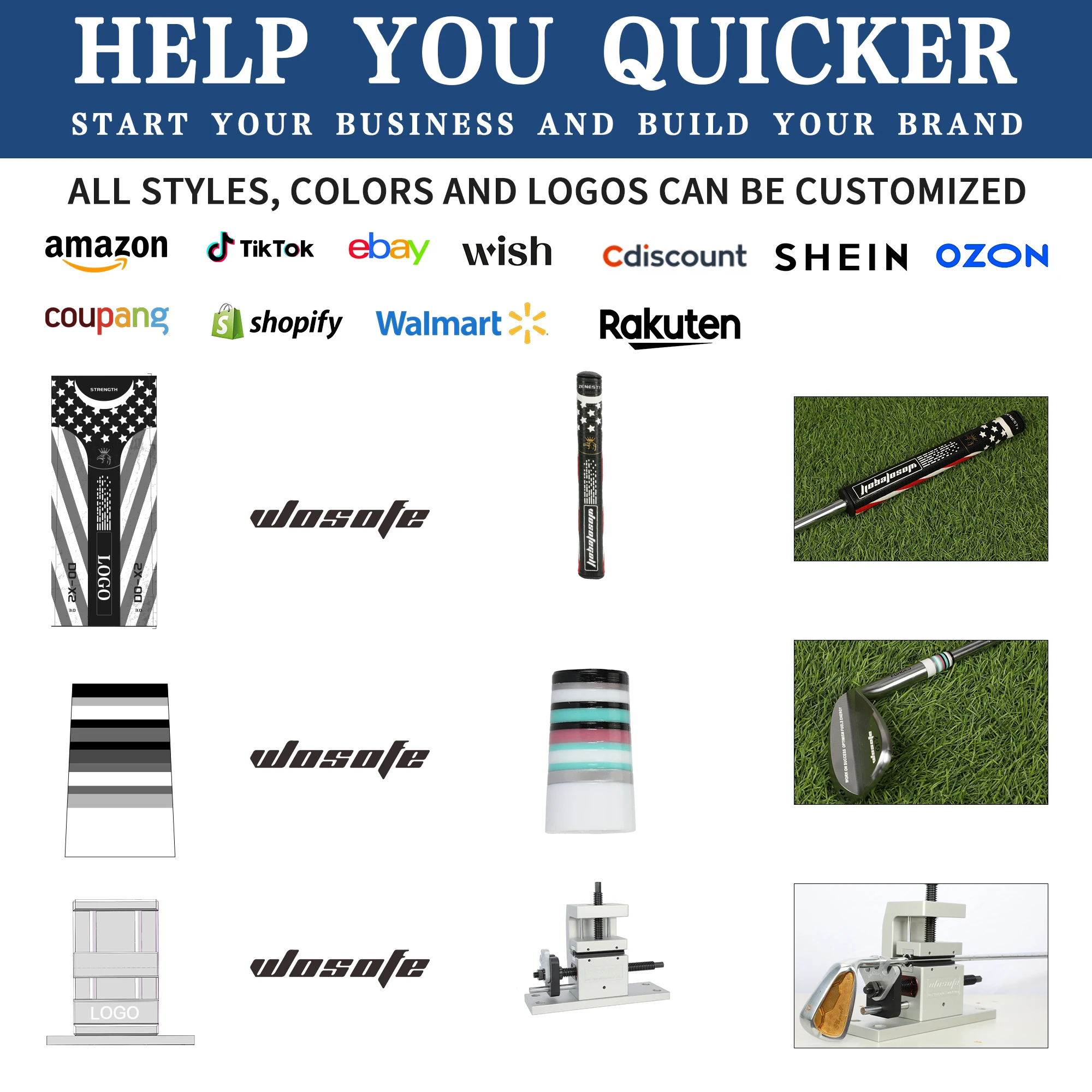 الجملة OEM ODM تسليم سريع شعار مخصص الفولاذ المقاوم للصدأ إزالة الرأس إصلاح Divot الملحقات المعدنية أدوات ورشة عمل الغولف