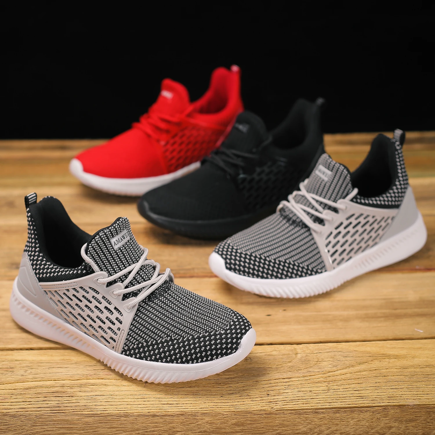 Children's Sneakers Lightweight Boys Girls Casual Shoes Soft Bottom Breathable Stylish Comfy Kids & Adult Sports Student Running