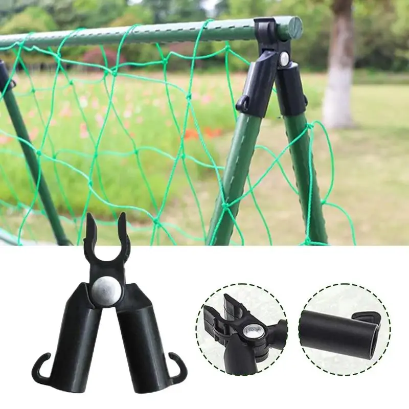 Plant Trellis Connector 10X Garden Stake Clips Adjustable Support Connecting Parts Buckles For Gardening Lawn Moss Tomato