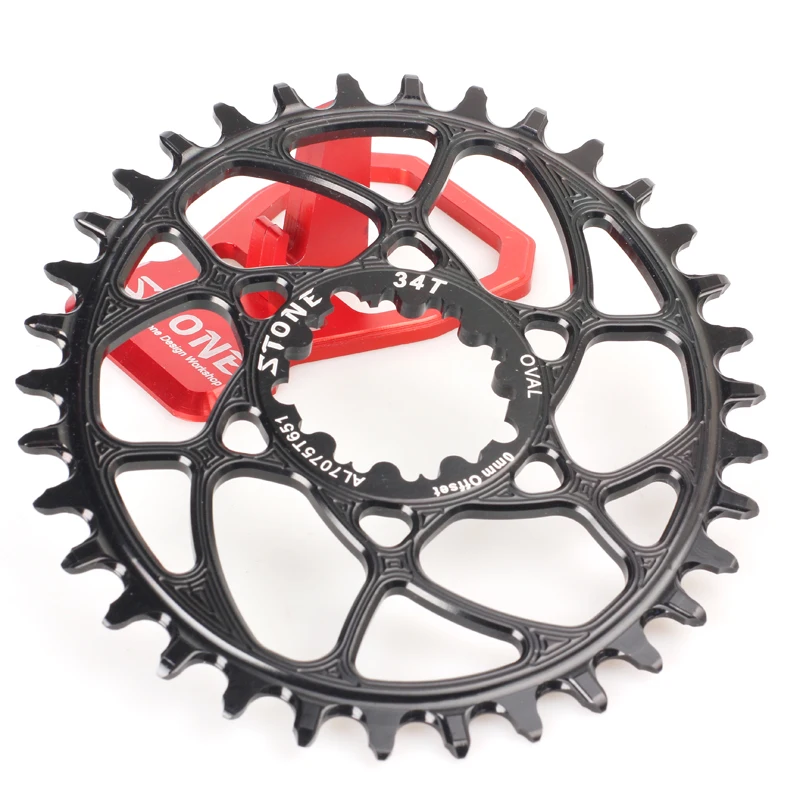 Stone Oval Chainring  BB30 0mm Offset XX1 Eagle X01 X7 X0 X9 S1400 30T 32 34 36 40 42T Bike Direct Mount Chainwheel