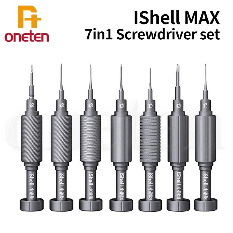 MECHANIC 7 in 1 IShell MAX High Hardness Precision Screwdriver Set Suitable For Mobile Phone Disassembly Repair Screwdriver Tool