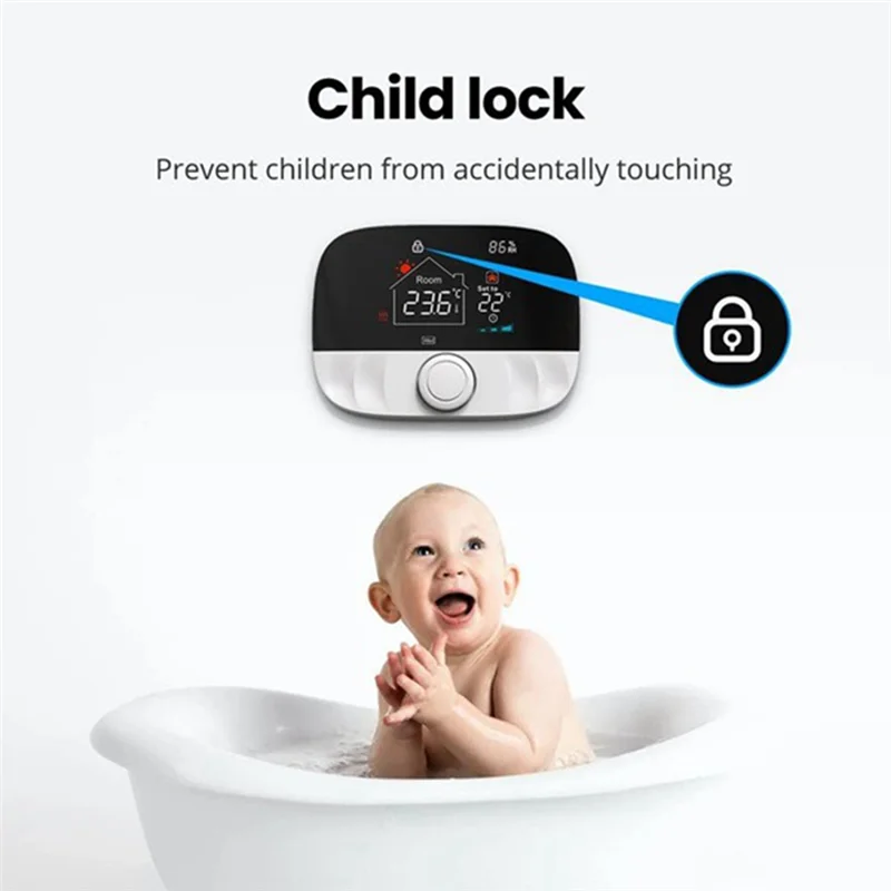 JABS-термостат, умный беспроводной котел, обогреватель, дистанционное управление, датчик температуры, разъем для батареи, приемник для дома