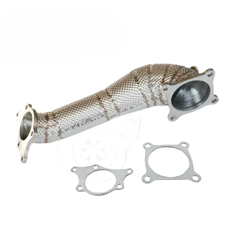 

Exhaust Downpipe for 17+ Civic Type-R 2.0T FK8 with Heat Shield