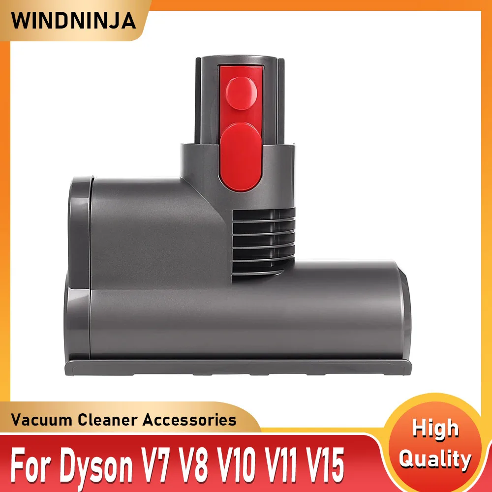 For Dyson V7 V8 V10 V11 V15 Mini Motorized Tool Brush Head For Mattress Tool Stick Vacuum Cleaner Mite Removal Suction Head