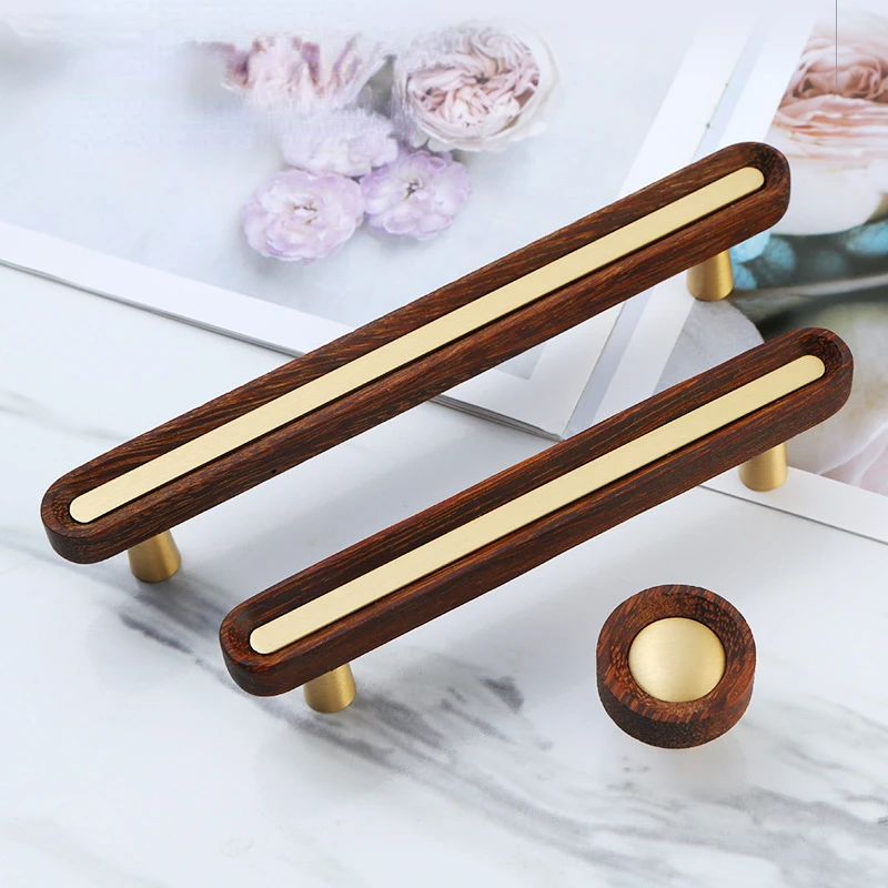 

Brass and CHICKEN-WING WOOD Vintage Handles for Wooden Furniture Artistic Handles for Cabinets and Drawers Furniture China