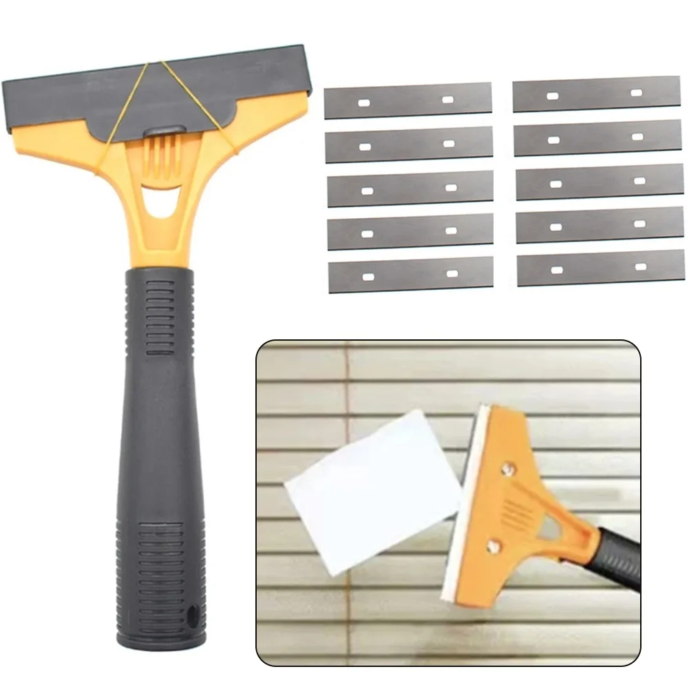 1 Set Portable Cleaning Shovel Cutter For Glass Floor Tiles Scraper Glass Ceramic Hob Remover 7.87x4.13inch