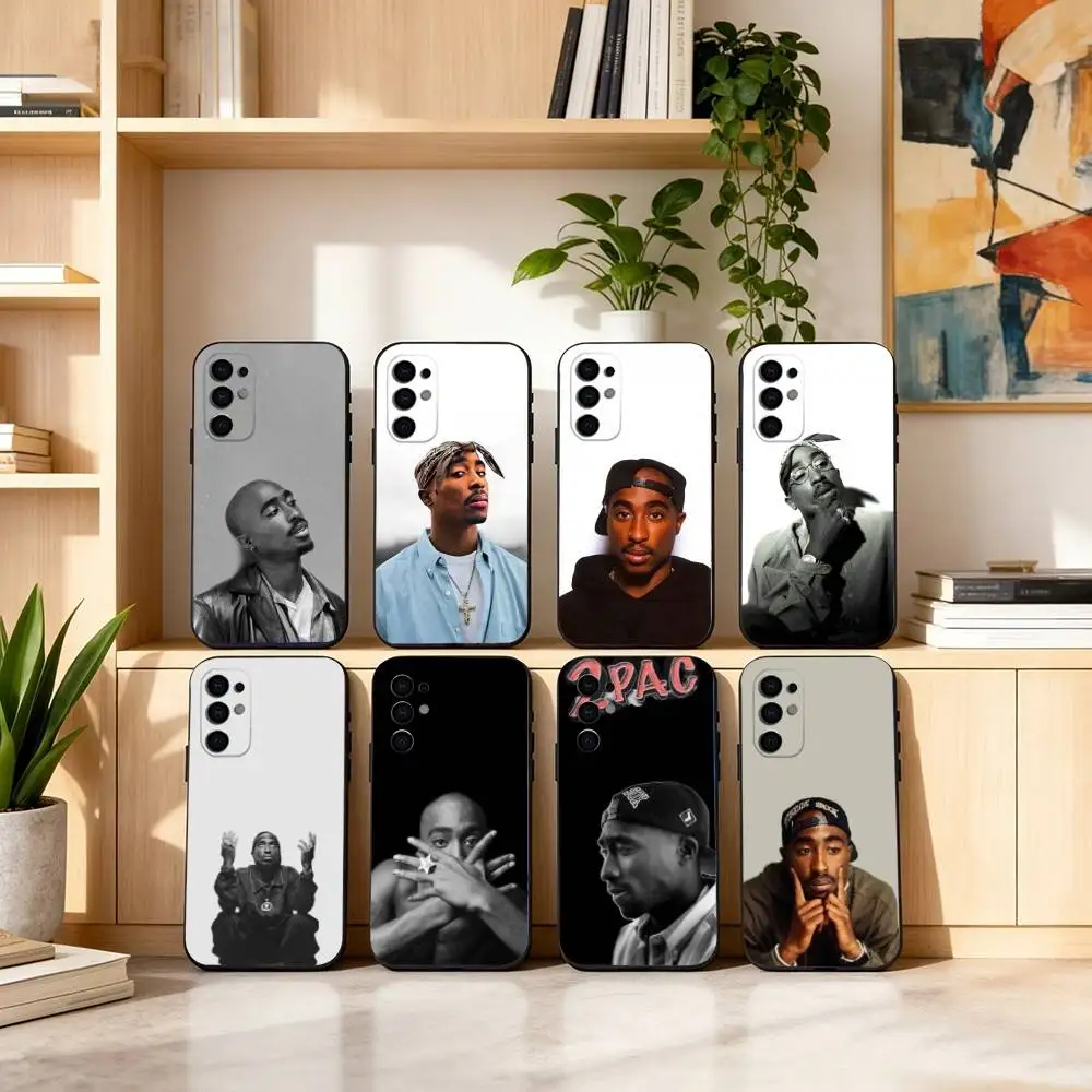 

2pac Tupac Shakur Rap Rapper Phone Case Black Silicone Soft For Samsung S25,S24,S21,S22,S23,S30,Ultra,S20,Plus,Fe,Lite