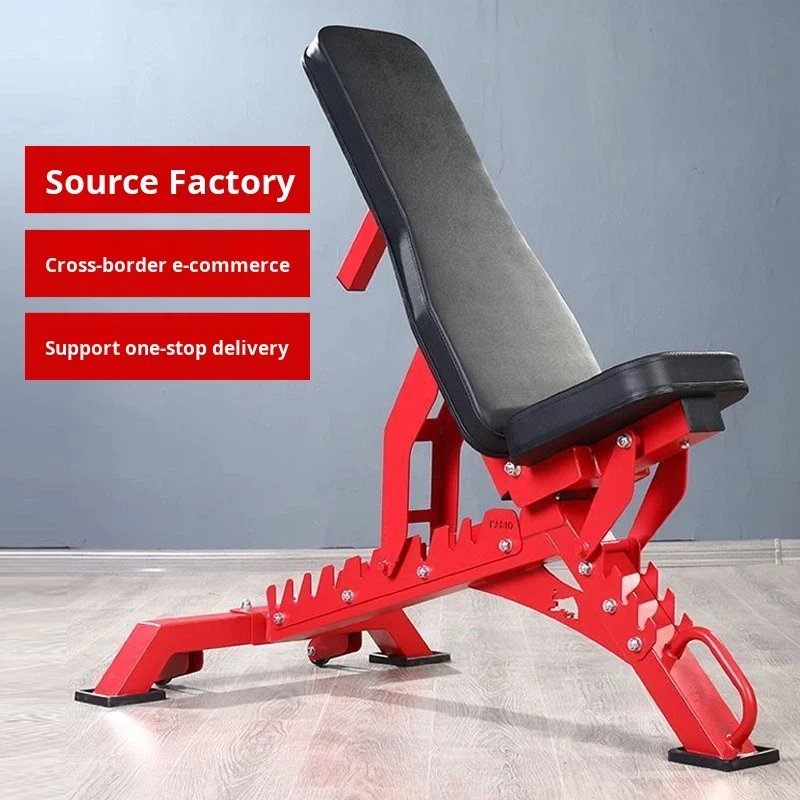 Multifunctional Adjustable Commercial Dumbbell Bench Bench Press Fitness Chair Home Use Sit-ups Flying Bird Bench China