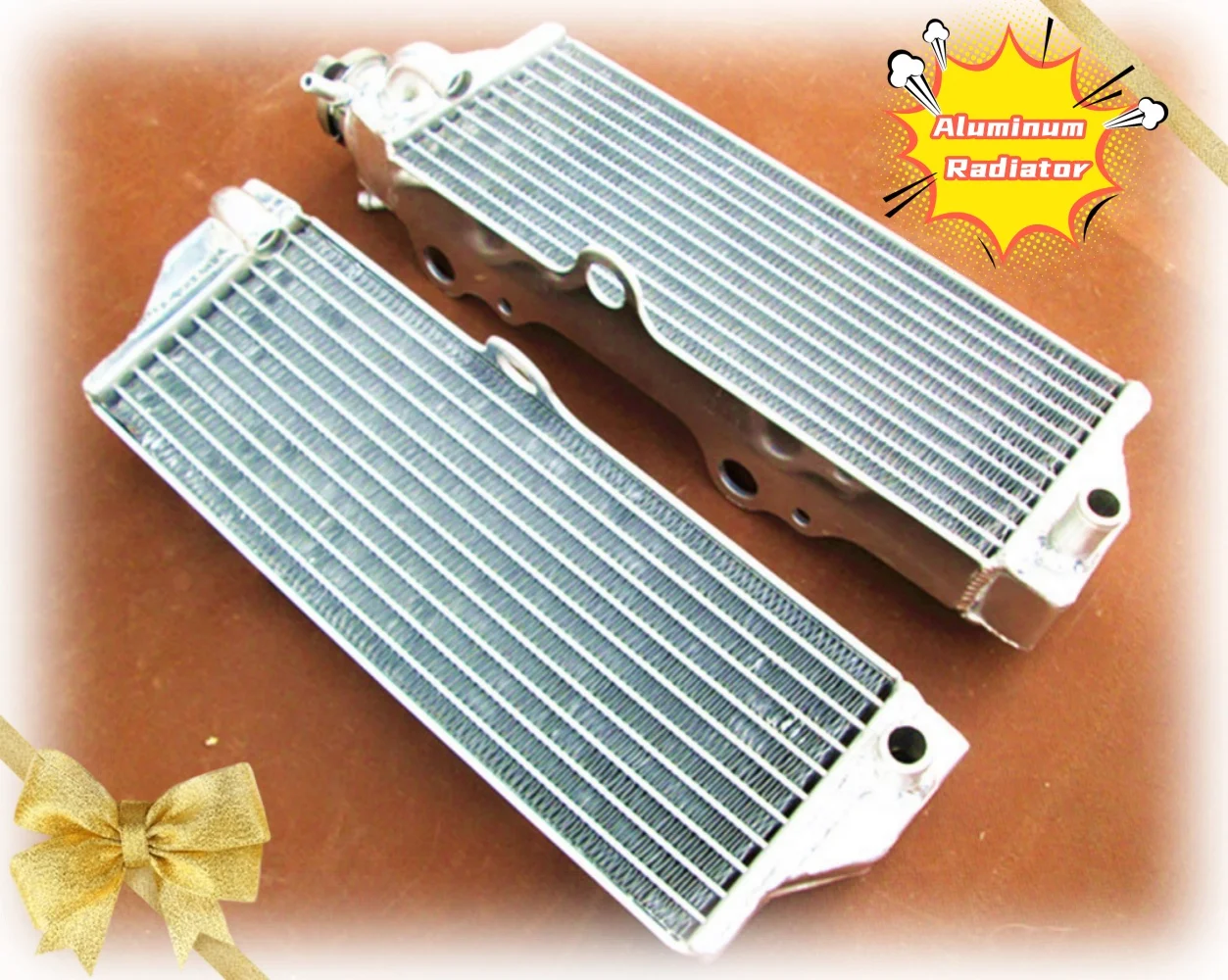 Radiatore In Alluminio Per Husqvarna WR125 Wr 125, Raffreddamento Liquido 2000-2012 2000 2001 2002 2003 2004 2005 2006 2007 2008 2009