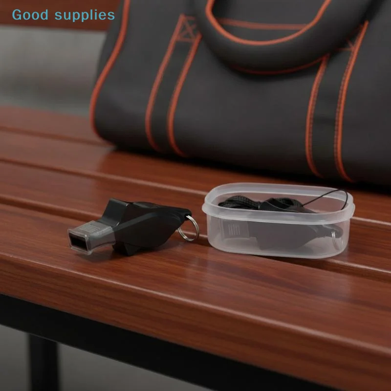 nimbleDurable Seedless Plastic Sports Whistle Dolphin Style Crisp Sound Whistle for Hiking Camping Emergency Useobject