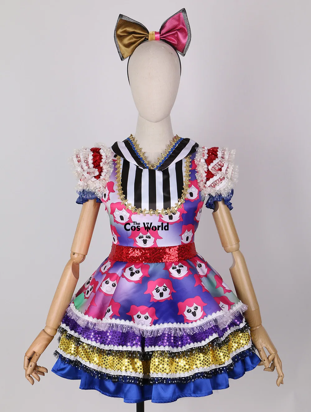 Love Live Sunshine Aqours Kurosawa Ruby AAO Dress Outfit Anime Cosplay Costumes image 5