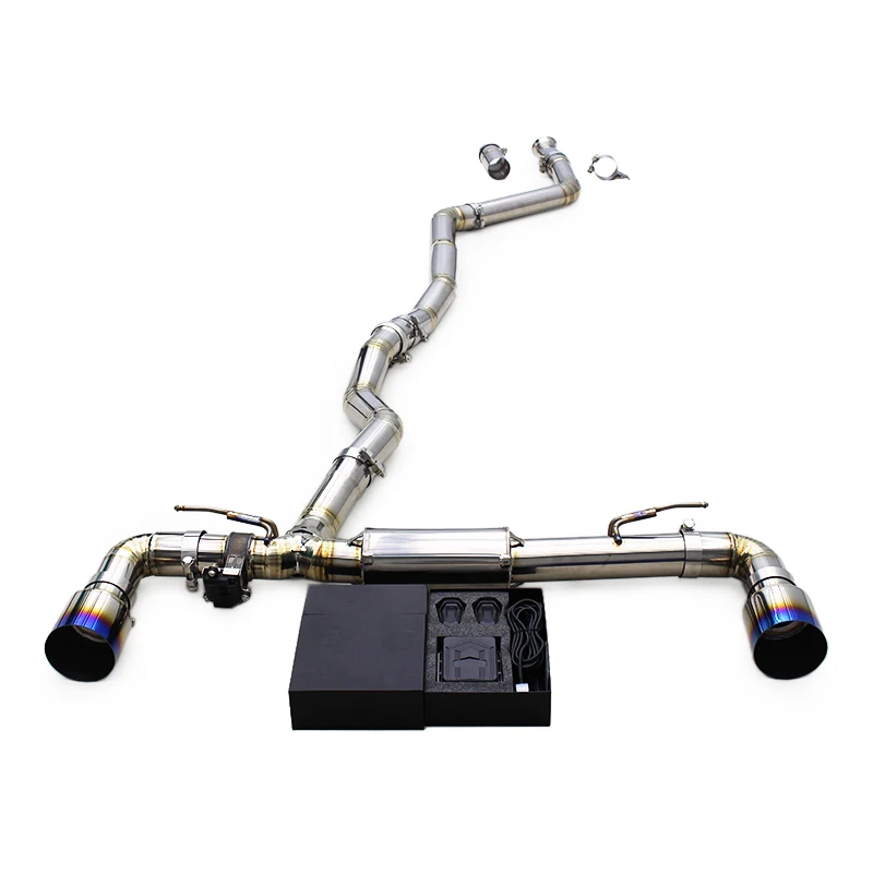 

OEM Valvetronic Exhaust Pipes For Toyota SUPRA A90 3.0T 2020-2024 Titanium Catback Muffler With Remote Control