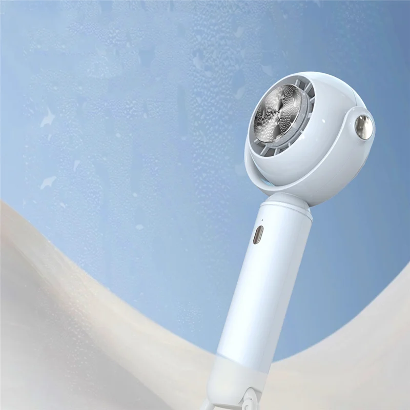 ABGU مروحة محمولة محمولة أشباه الموصلات تبريد USB قابلة للشحن مروحة صغيرة هادئة مبرد الهواء مكتب في الهواء الطلق-A